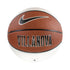 Villanova Wildcats Nike Autograph Basketball in White and Brown - Front View