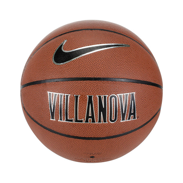 Villanova Wildcats Nike Replica Basketball in Brown - Front View