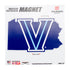Villanova Wildcats 6" x 6" State Magnet in Blue - Front View