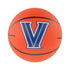 Villanova Wildcats High Bounce Basketball in Orange - Front View