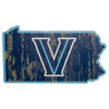 Villanova Wildcats State Shape 11 x 17 Sign