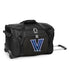 Villanova Wildcats Premium 22" Wheeled Carry On Duffel Bag in Black - Right View Horizontal