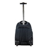 Villanova Wildcats Premium Wheeled Backpack in Black - Back View