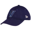 Youth Villanova Wildcats Core Classic Adjustable Hat in Navy - 3/4 Right View