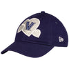 Youth Villanova Wildcats Hearts Adjustable Hat in Navy - 3/4 Right View