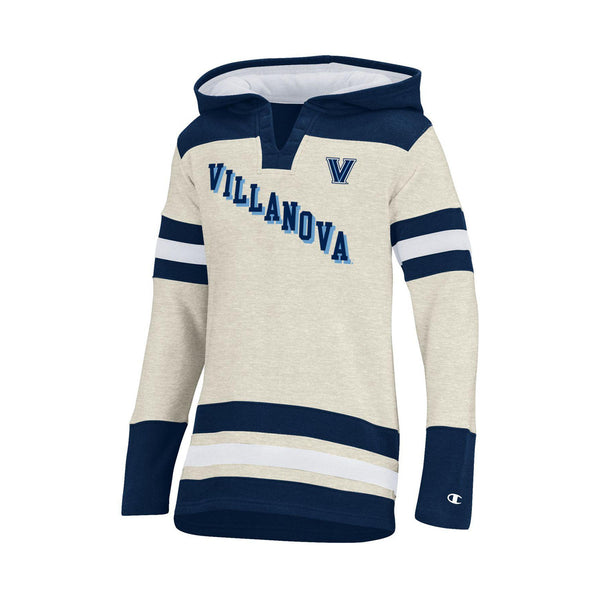 Youth Villanova Wildcats Super Fan Hockey Hood in Blue - Front View